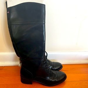 Black tommy hilfiger boots